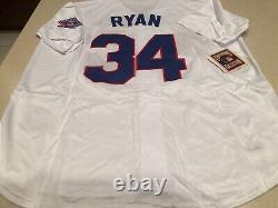 Mitchell & Ness Cooperstown Collection 1993 Rangers Nolan Ryan Jersey Mens XL