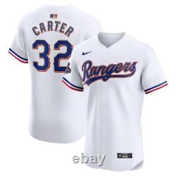 NEW DROP Evan Carter Texas Rangers Gold World Series Champion Jersey XL RARE