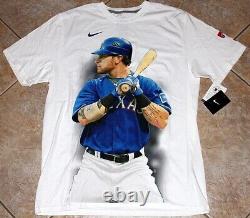 NEW Nike Texas Rangers Josh Hamilton Shirt Mens XL Tee T-Shirt RARE