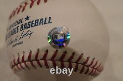 NOLAN RYAN AUTOGRAPHED OFFICIAL MLB BASEBALL TEXAS RANGERS MLB Certification