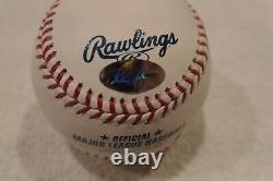 NOLAN RYAN AUTOGRAPHED OFFICIAL MLB BASEBALL TEXAS RANGERS MLB Certification