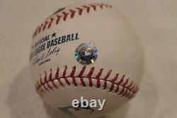 NOLAN RYAN AUTOGRAPHED OFFICIAL MLB BASEBALL TEXAS RANGERS MLB Certification