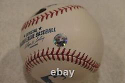 NOLAN RYAN AUTOGRAPHED OFFICIAL MLB BASEBALL TEXAS RANGERS MLB Certification