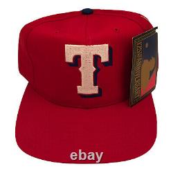 NOS Vintage 1994 Texas Rangers Snap Back Baseball Hat Cap MLB 125Th Anniv