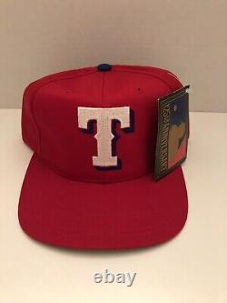 NOS Vintage 1994 Texas Rangers Snap Back Baseball Hat Cap MLB 125Th Anniv