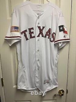 NWOT Texas Rangers Issued 18 Player Prototype July 4th Stars & Stripes Jersey 46