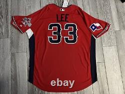 NWT Signed Majestic 2010 All Star Game Cliff Lee Texas Rangers Baseball Jersey