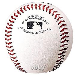 Nathaniel Lowe Texas Rangers Signed Baseball 2023 World Series Autograph Proof