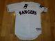 New Rawlings White Home Texas Rangers Authentic Collection Mlb Team Jersey Sz 40