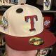 New Era Fitted Hat 7 1/4 Hatclub Wilder Texas Rangers Sedona