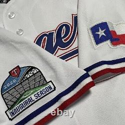 Nike Authentic Joey Gallo Texas Rangers 2020 MLB Baseball Jersey White Home 52
