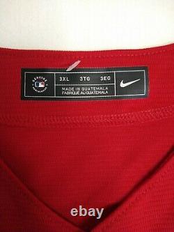 Nike Texas Rangers Andrus #1 Red Baseball Jersey Men's Size 3XL NWT