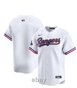 Nike Texas Rangers Mens White 2023 World Series Gold Collection Limited Baseball