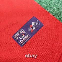 Nolan Ryan 1984 Texas Rangers Cooperstown Men's Alt Red Throwback Jersey