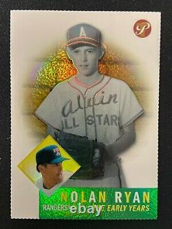 Nolan Ryan 2005 Topps Pristine Gold Refractor Die-cut Sp 11/65 Texas Rangers