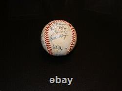Nolan Ryan Autographed Baseball 1990 Texas Rangers Team Signed OALB COA