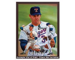 Nolan Ryan Express Texas Rangers MLB Baseball Pitcher Art Print 1AM3