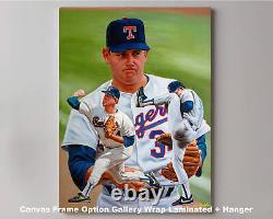 Nolan Ryan Express Texas Rangers MLB Baseball Pitcher Art Print 1AM3