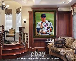 Nolan Ryan Express Texas Rangers MLB Baseball Pitcher Art Print 1AM3