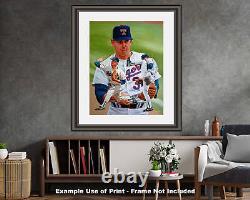 Nolan Ryan Express Texas Rangers MLB Baseball Pitcher Art Print 1AM3