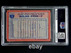 Nolan Ryan Hof 99 Psa/dna 9 Mint Signed 1991 Topps Desert Shield #1 Autograph