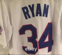 Nolan Ryan Texas Rangers jersey, NWT, Mens Large