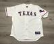 Prince Fielder #84 Texas Rangers Mlb Majestic Authentic Sewn Jersey Men's Xl