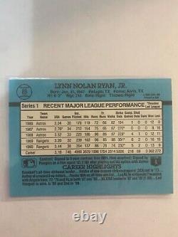 RARE Nolan Ryan Texas Rangers Donruss 1991 #89 Baseball Card NO DOT (INC)