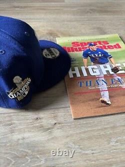 RARE Texas Rangers 2023 World Series Champs SnapBack New Era 9Fifty & SI Issue