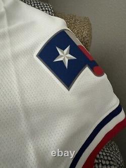 RARE Texas Rangers Corey Seager Nike White 2023 World Series Champions Jersey