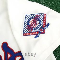 Rafael Palmeiro 1993 Texas Rangers Cooperstown Men's Home White Jersey with Patch