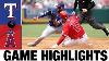 Rangers Vs Angels Game Highlights 7 31 22 Mlb Highlights
