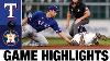 Rangers Vs Astros Highlights 9 6 22 Mlb Highlights