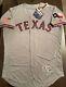 Rare July 4th Texas Rangers Authentic On-field Majestic Us Away Jersey 48/xl Nwt