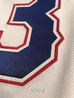 Rare Team Issued Martin Perez #33 Texas Rangers Authentic Home Jersey Size 46/L