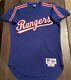 Rare Team Issued Texas Rangers 1993 #66 Authentic On-field Bp Jersey 42/m+ Sborz