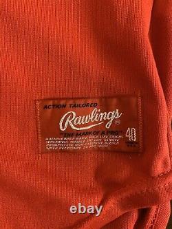 Rare Vintage 1984 Rawlings MLB Texas Rangers Pete O'Brien Baseball Jersey
