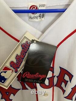 Rawlings Autographed Alex Rodriguez Texas Rangers MLB Jersey XL NWT