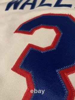 Rawlings Texas Rangers Denny Walling 1991 Issued Home Jersey White Size 44