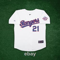 Ruben Sierra 1992 Texas Rangers Cooperstown Men's Home White Jersey