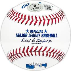 Sebastian Walcott Autographed Mlb Baseball Rangers Full Name Beckett 227314