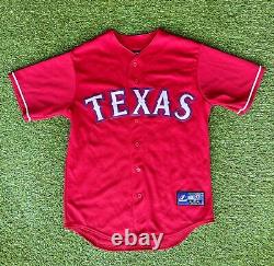 Size Medium Texas Rangers Majestic Jersey