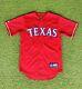 Size Small Michael Young Texas Rangers Majestic Jersey