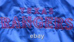 Size XL Texas Rangers Quarter Zip Pullover