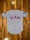 Texas Rangers Rawlings Authentic Grey Blank Jersey 40 Rodriguez Gonzalez 2001