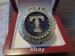 Texas Rangers 2023 Championship Ring. C. Seager Amazing High Quality. Stunning