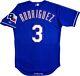 Texas Rangers Alex Rodriguez Authentic Rawlings Blue 2001-03 Jersey Size 40
