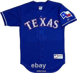Texas Rangers Alex Rodriguez Authentic Rawlings Blue 2001-03 Jersey Size 40