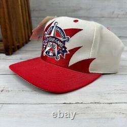 Texas Rangers All Star Game 1995 Logo Athletic Vintage Sharktooth Hat Rare NWT