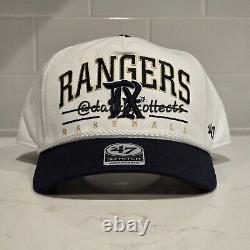 Texas Rangers City Connect Roscoe Rope'47 Snapback Hat